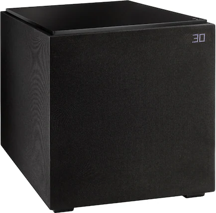 Front. Definitive Technology - Descend 15" Sub 3XR Architecture 1500W Peak Class H Amplifier (2) 15" Bass Radiators - Black.