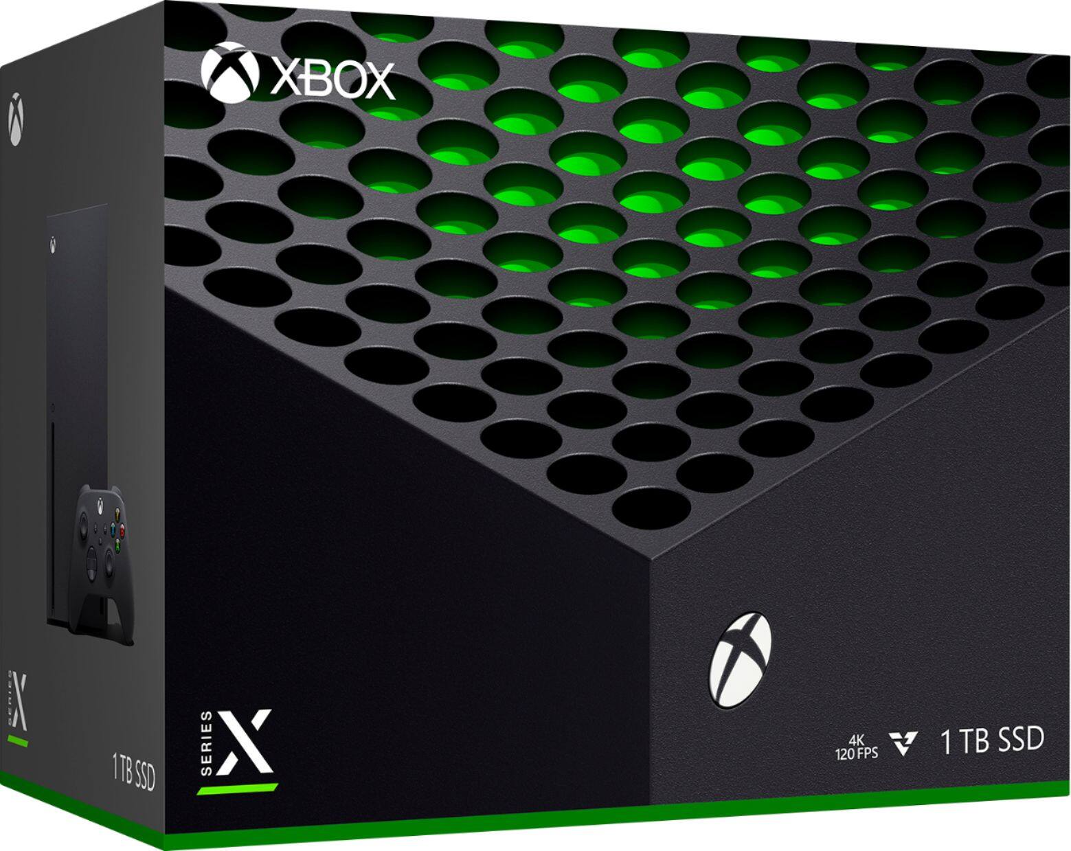 Alt View 15. Microsoft - Geek Squad Certified Refurbished Xbox Series X 1TB Console - Black.