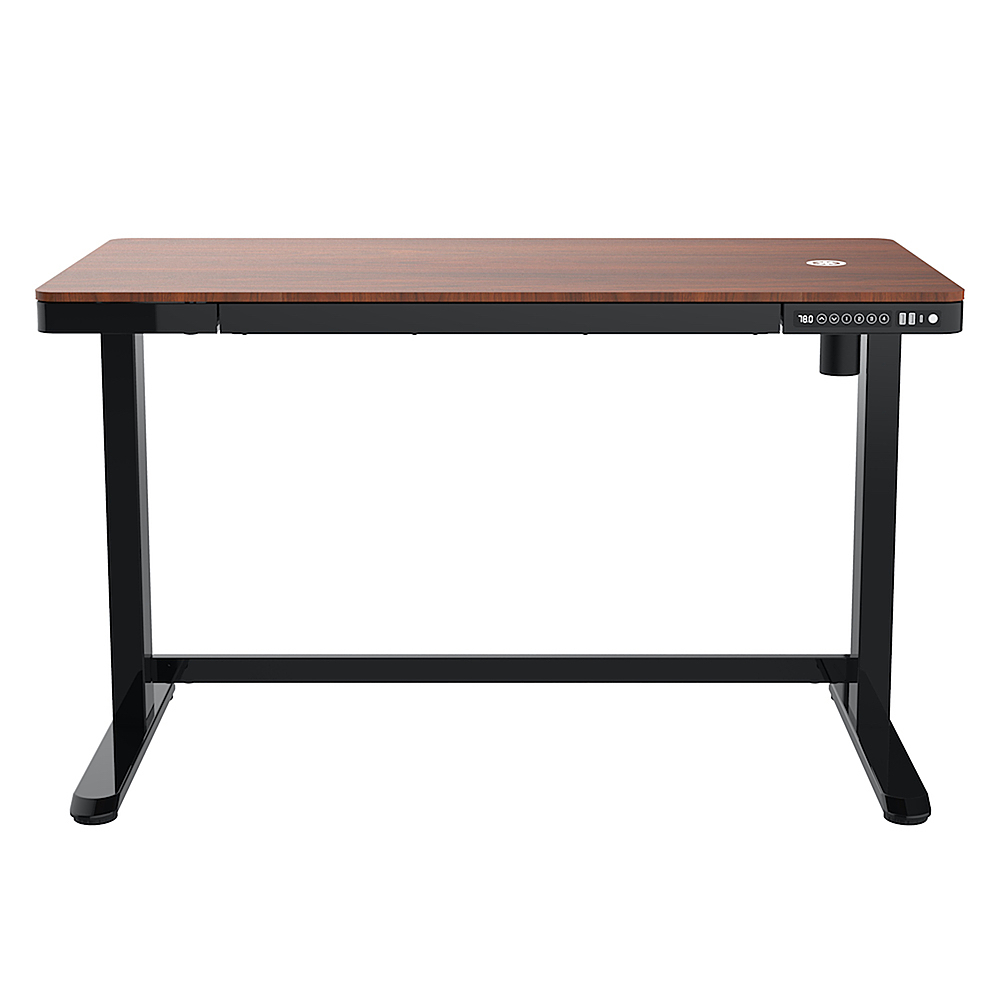 Angle View: Koble - Juno 48" Electric Height-Adjustable Desk with  Foil Top - Walnut
