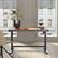 Alt View 13. Koble - Juno 48" Electric Height-Adjustable Desk with Foil Top - Walnut.