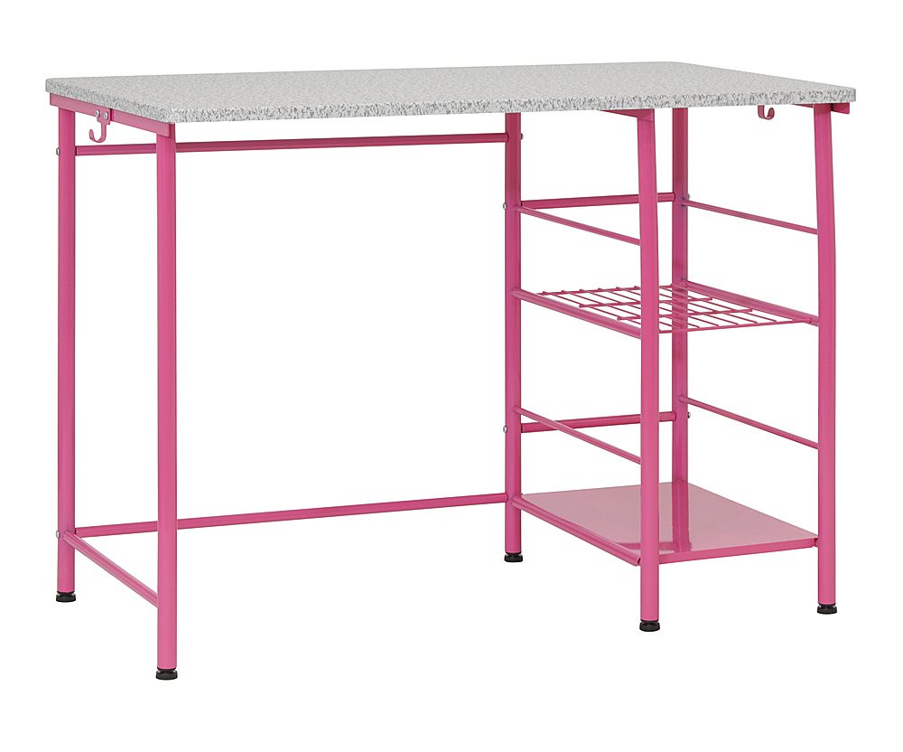 Study zone ii desk & chair pink