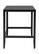 Left Zoom. Calico Designs - Eastbourne 47" Wide Modern All Metal Parsons Desk/Office Table - Black.