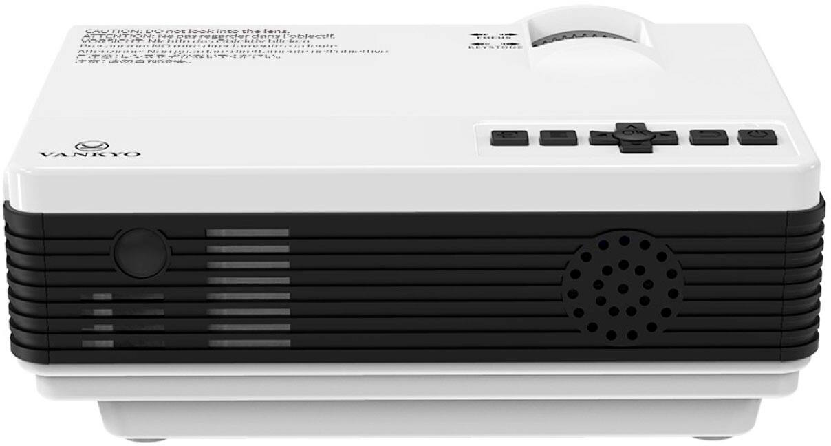 Alt View 13. Vankyo - Leisure 3W Pro Native 720P Wireless Single LCD Mini Projector - White.