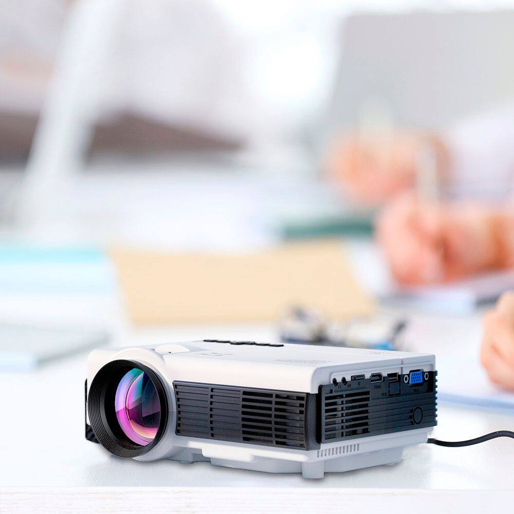 Alt View 17. Vankyo - Leisure 3W Pro Native 720P Wireless Single LCD Mini Projector - White.