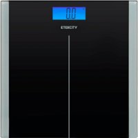 Etekcity - Digital Body Weight Scale with Resistance Bands - Black - Angle_Zoom