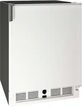 U-Line - 21” Refrigerator / Ice Maker - Stainless Steel