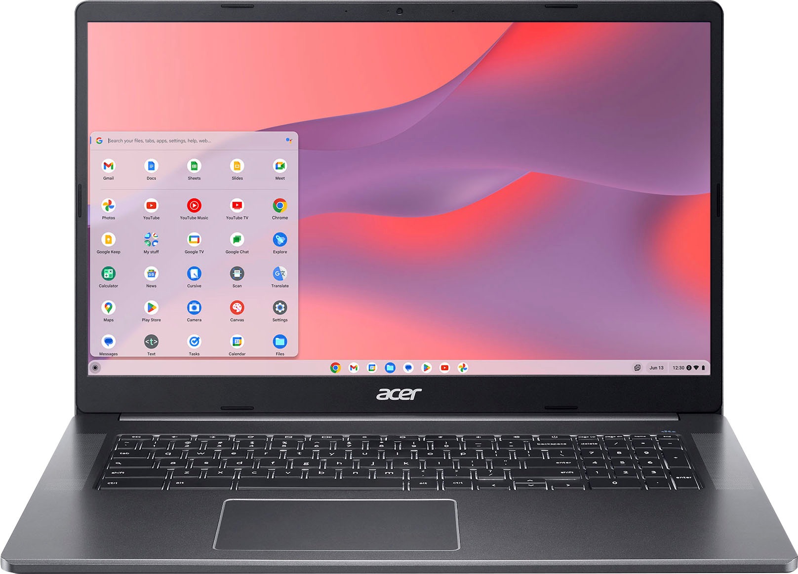 Acer – Chromebook 317 Laptop–17.3 FHD IPS Touch Display–Intel Pentium Silver N6000 Processor–8GB LPDDR4X–64GB eMMC– WiFi6
