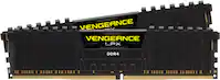 CORSAIR - VENGEANCE LPX 32GB (2x16GB) DDR4 3600MHz C18 UDIMM Desktop Memory - Black - Front_Zoom