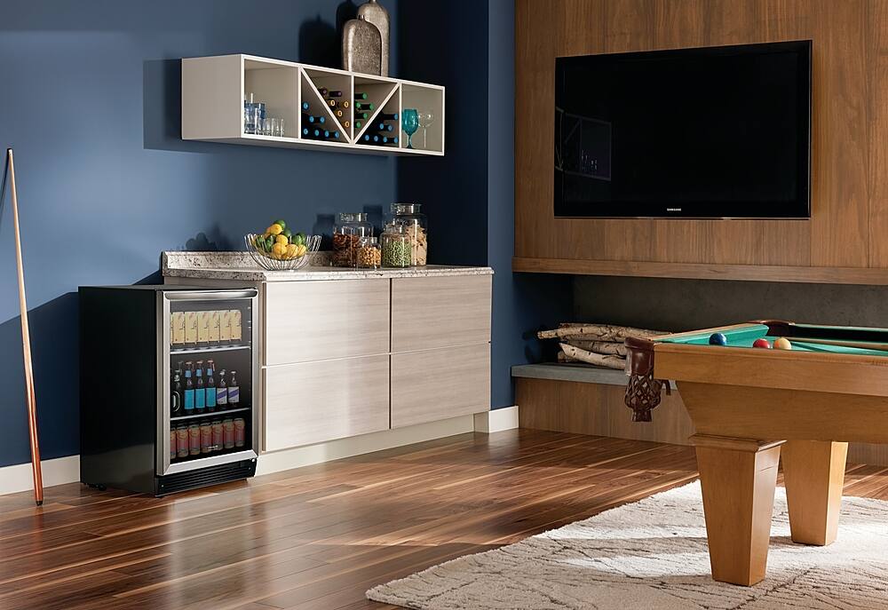 Alt View 23. Frigidaire - Gallery 5.3 Cu. Ft. Built-In Beverage Center - Stainless Steel - Silver.