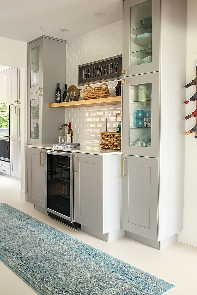 Alt View 25. Frigidaire - Gallery 5.3 Cu. Ft. Built-In Beverage Center - Stainless Steel - Silver.