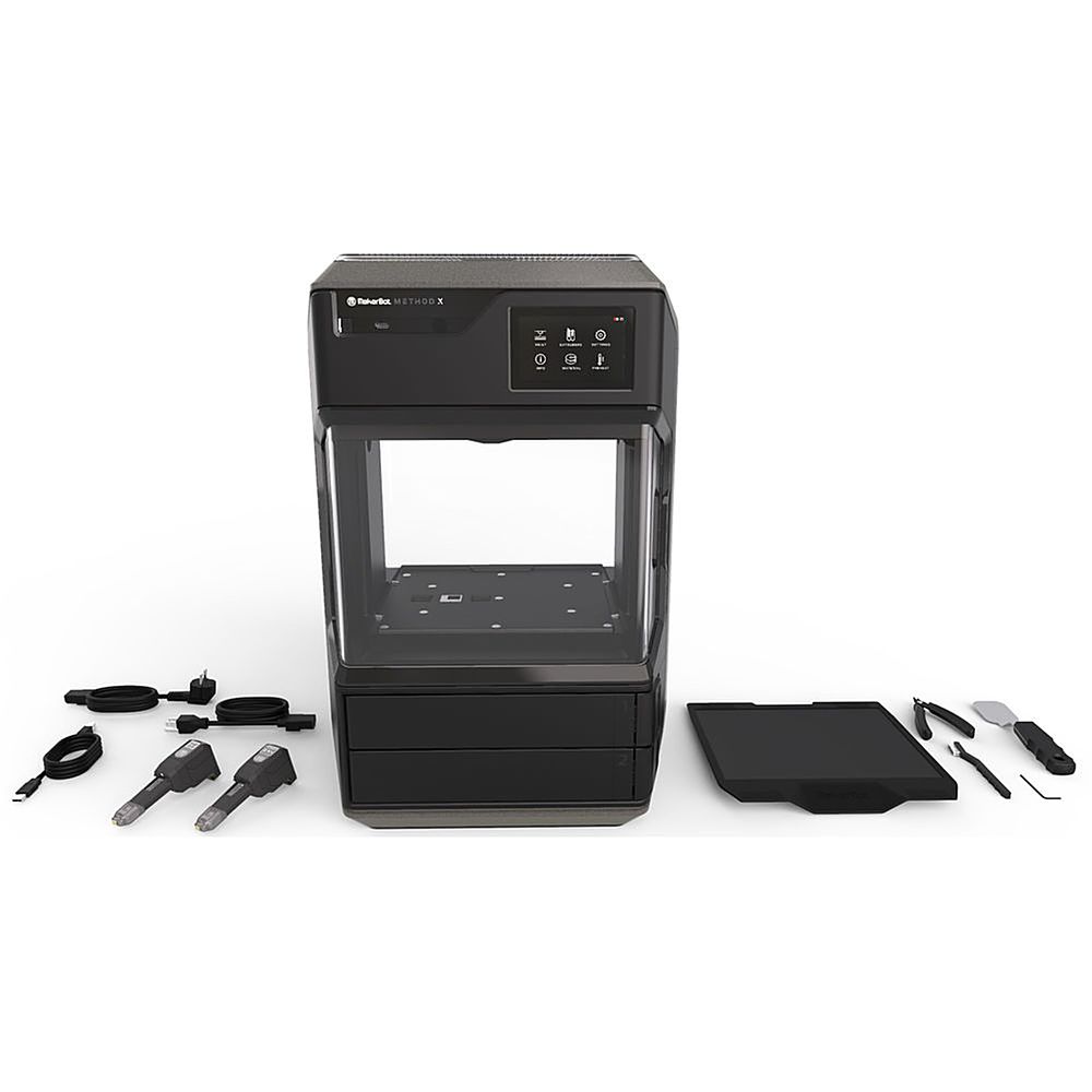 Angle View: MakerBot - METHOD X 3D Printer - Black