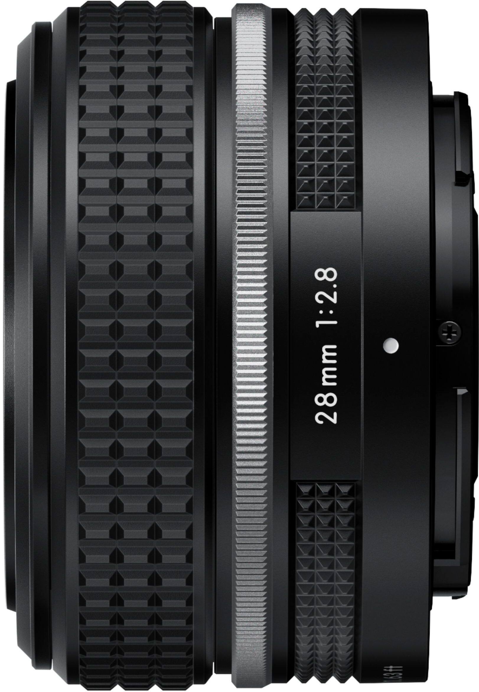 Alt View 1. Nikon - NIKKOR Z 28mm f/2.8 Standard Prime Lens for Nikon Z Cameras - Black.