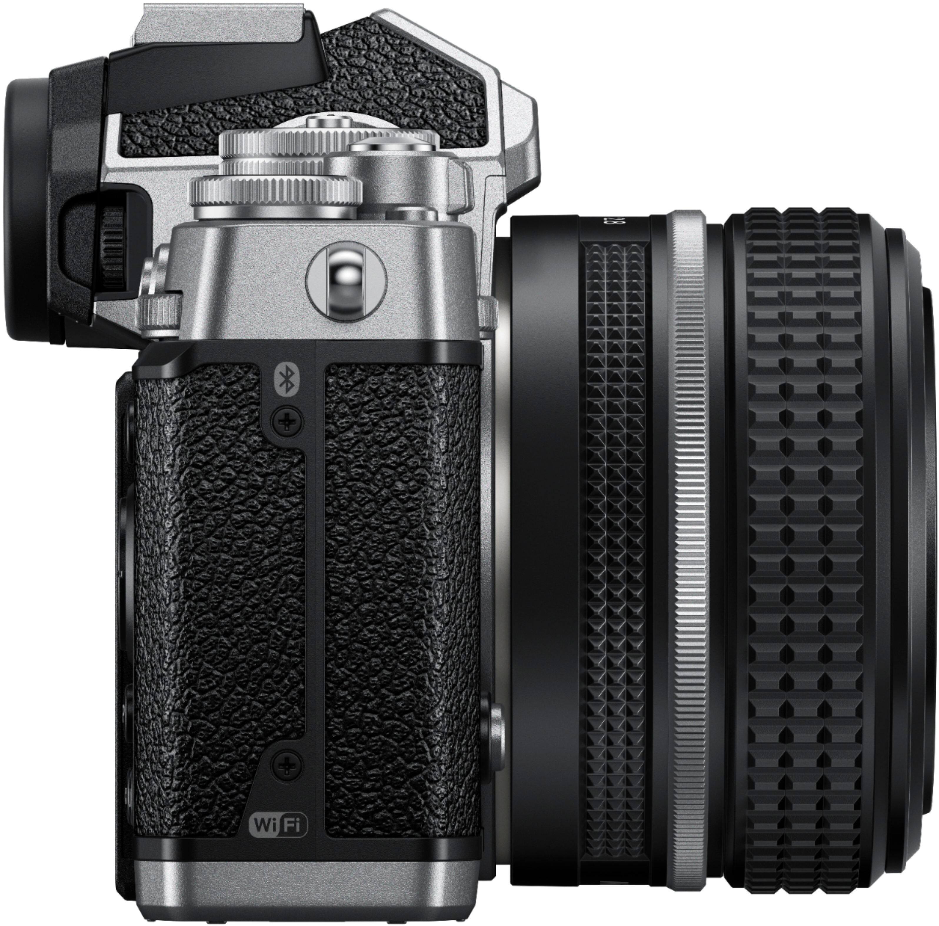 Alt View 11. Nikon - Z fc 4K Video Mirrorless Camera w/ NIKKOR Z 28mm f/2.8 - Black/Silver.
