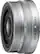 Front. Nikon - NIKKOR Z DX 16-50mm f/3.5-6.3 VR Standard Zoom Lens for Nikon Z Cameras - Silver.