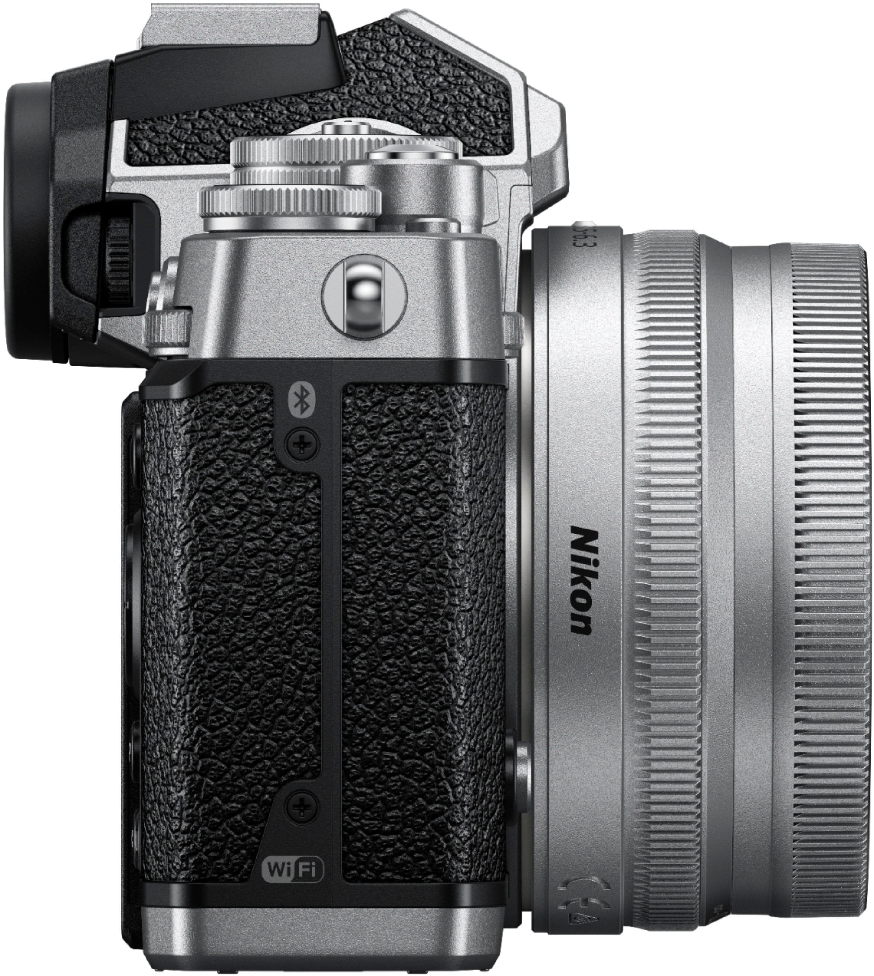 Alt View 11. Nikon - Z fc 4K Video Mirrorless Camera w/ NIKKOR Z DX 16-50mm f/3.5-6.3 VR - Black/Silver.