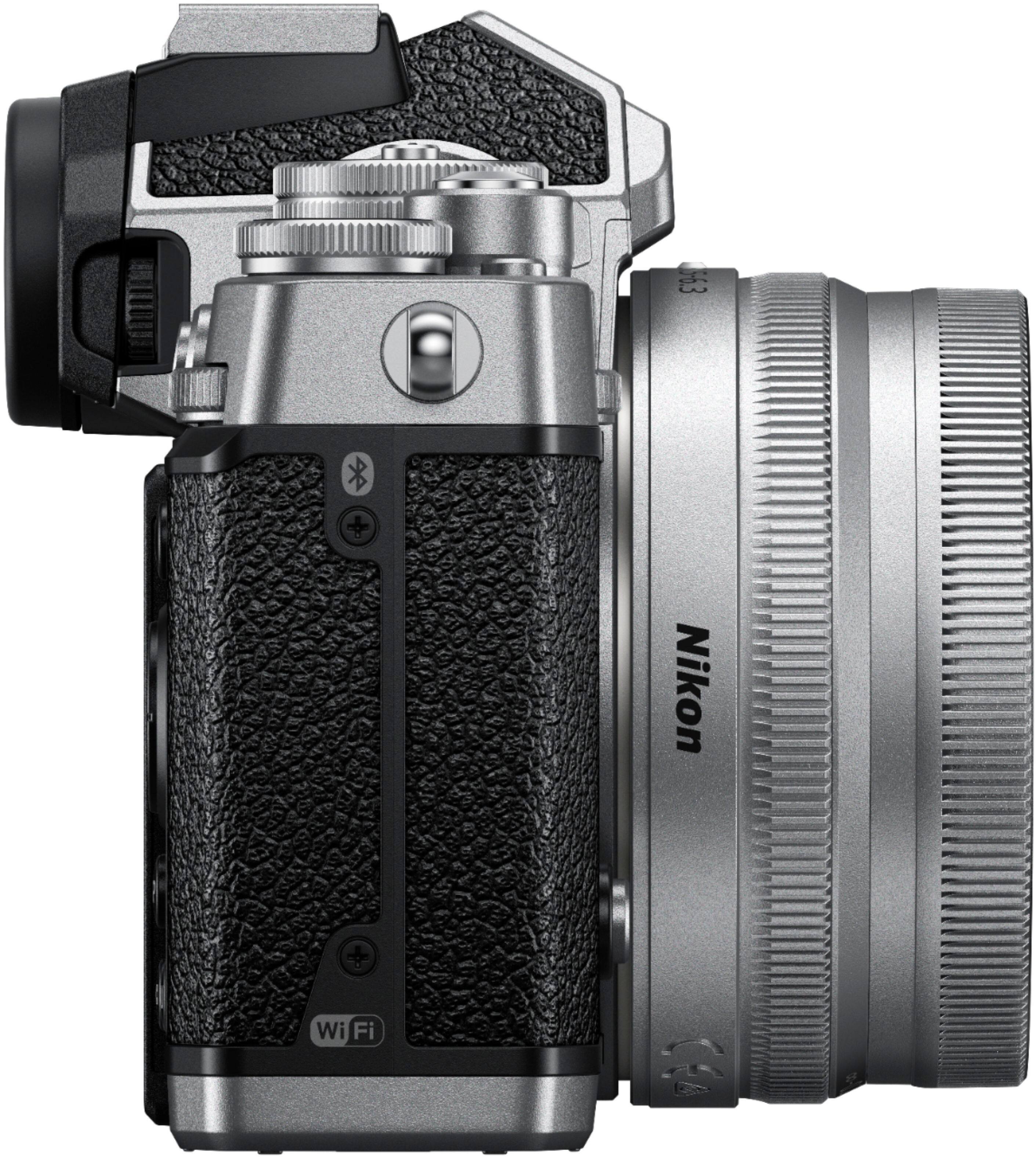 Alt View 11. Nikon - Z fc 4K Video Mirrorless Camera w/ NIKKOR Z DX 16-50mm f/3.5-6.3 VR - Black/Silver.