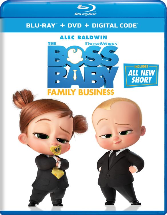 The Boss Baby: Family Business [Includes Digital Copy] [Blu-ray/DVD] [2021]