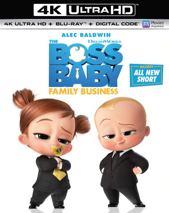 The Boss Baby: Family Business [Includes Digital Copy] [4K Ultra HD Blu-ray/Blu-ray] [2021]