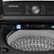 Alt View Zoom 17. Samsung - 5.1 cu. ft. Smart Top Load Washer with ActiveWave Agitator and Super Speed Wash - Brushed black.