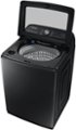 Alt View Zoom 13. Samsung - 5.2 cu. ft. Large Capacity Smart Top Load Washer with Super Speed Wash - Brushed black.
