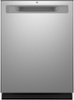 GE - Top Control Built-In Dishwasher with 3rd Rack, 50 dBA - Stainless steel