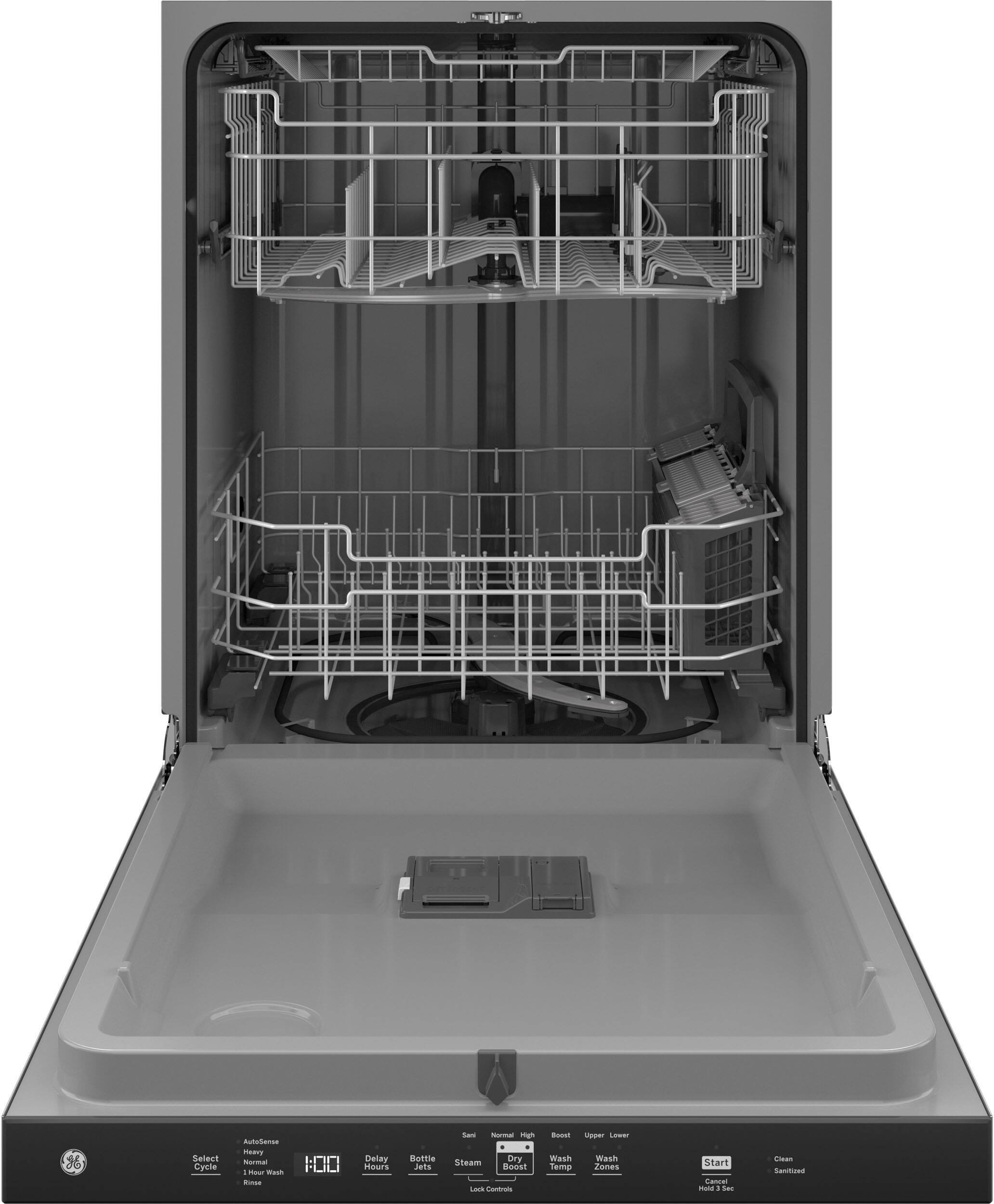 Alt View 11. GE - Top Control Built-In Dishwasher with 3rd Rack, 50 dBA - Fingerprint Resistant Stainless Steel.