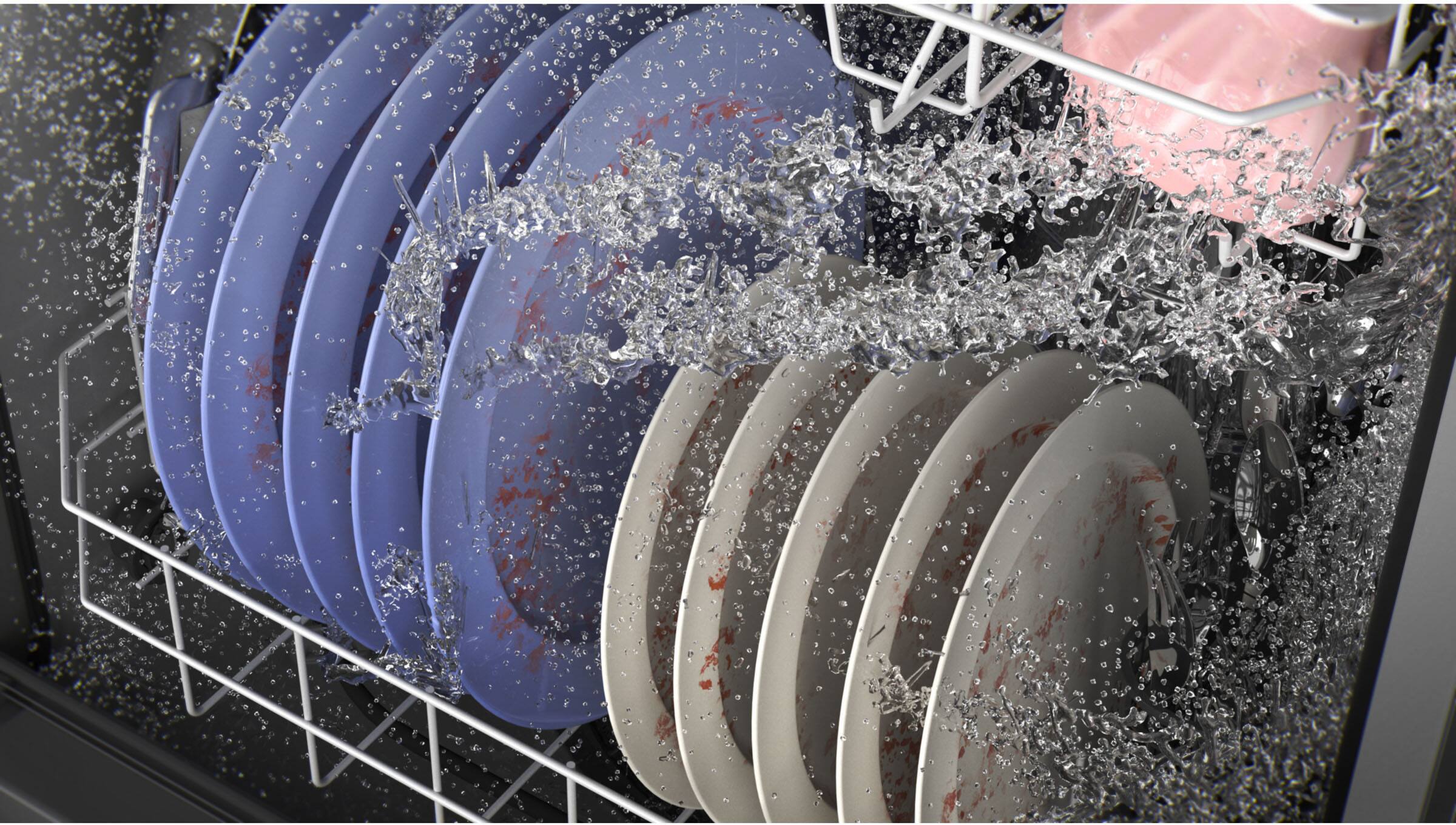 Alt View 16. GE - Top Control Built-In Dishwasher with 3rd Rack, 50 dBA - Fingerprint Resistant Stainless Steel.