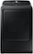 Front Zoom. Samsung - 7.4 Cu. Ft. Smart Electric Dryer with Steam Sanitize+ - Brushed Black.
