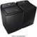 Alt View Zoom 16. Samsung - 7.4 cu. ft. Smart Electric Dryer with Steam Sanitize+ - Brushed black.