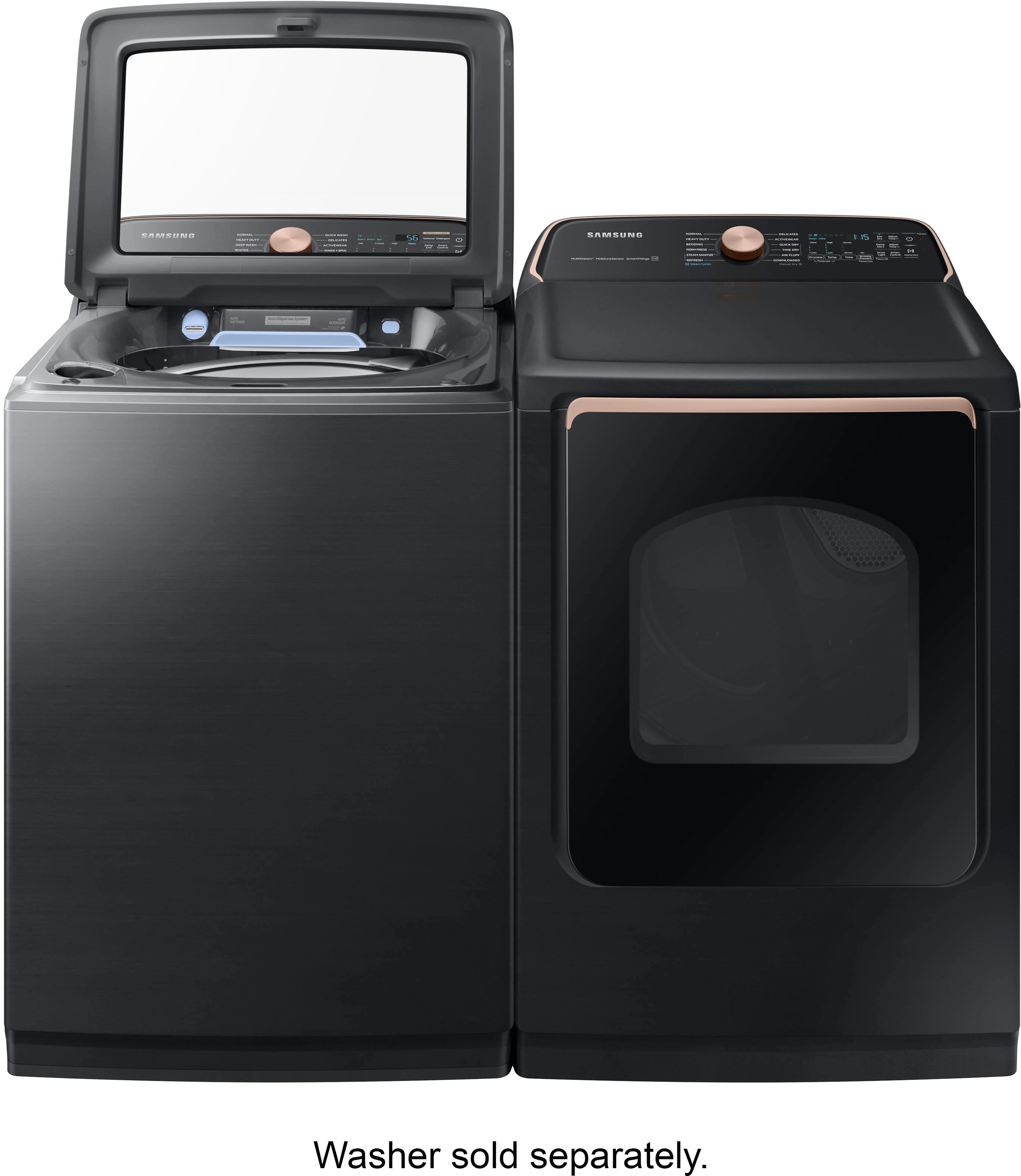 Best Buy Samsung 7.4 Cu. Ft. Smart Electric Dryer with Steam Sanitize+