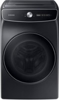 Samsung - 6.0 cu. ft. Total Capacity Smart Dial Washer with FlexWash™ and Super Speed Wash - Black - Front_Zoom