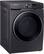 Alt View 12. Samsung - 5.0 Cu. Ft. High-Efficiency Stackable Smart Front Load Washer with Steam and Super Speed Wash - Brushed Black.