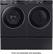 Alt View 16. Samsung - 5.0 Cu. Ft. High-Efficiency Stackable Smart Front Load Washer with Steam and Super Speed Wash - Brushed Black.