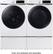 Alt View 16. Samsung - 4.5 Cu. Ft. High-Efficiency Stackable Smart Front Load Washer with Steam and AI Smart Dial - White.