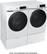 Alt View 22. Samsung - 4.5 Cu. Ft. High-Efficiency Stackable Smart Front Load Washer with Steam and AI Smart Dial - White.