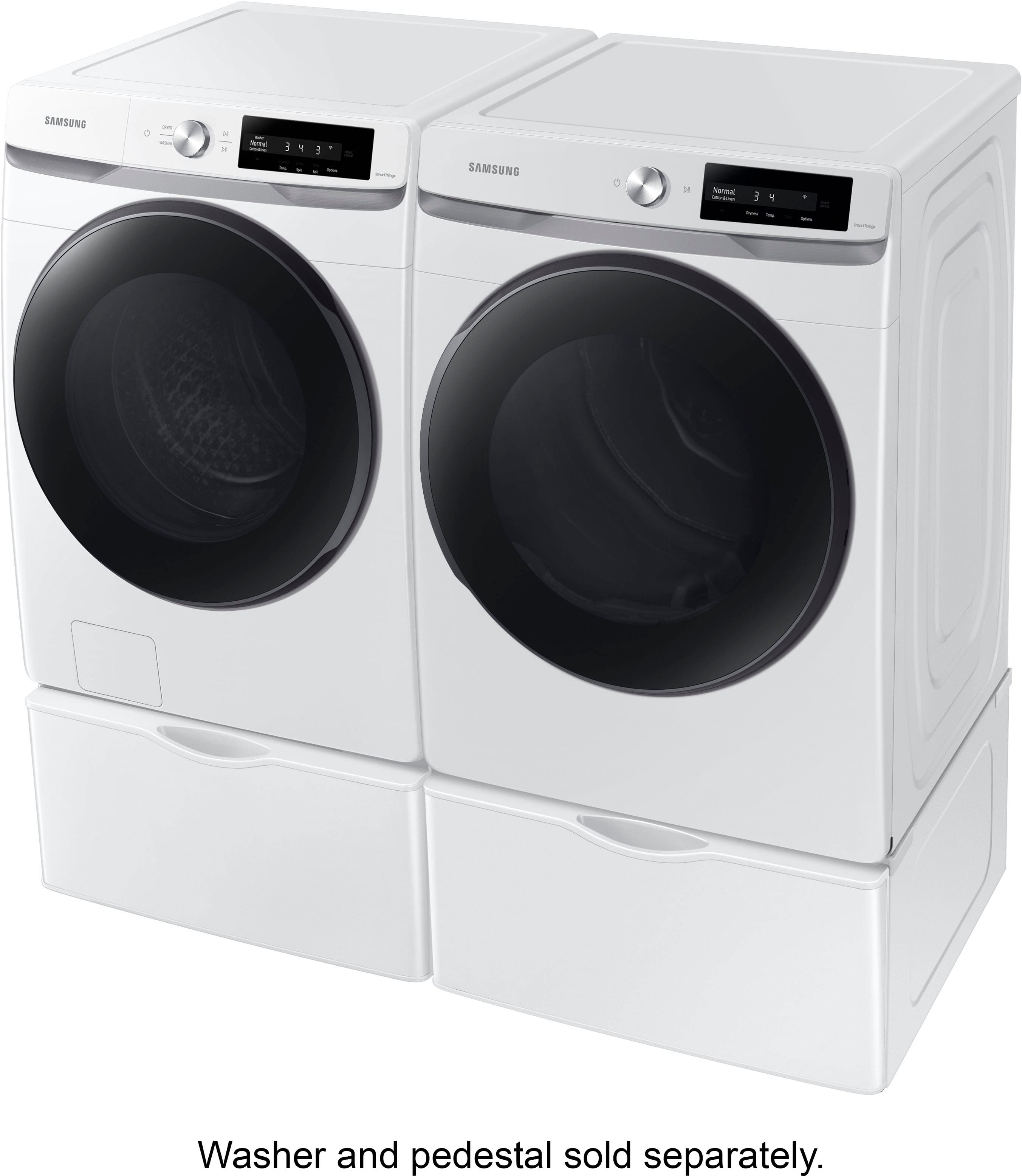 Best Buy: Samsung 7.5 cu. ft. Smart Dial Electric Dryer with Super ...