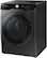 Alt View 13. Samsung - 4.5 Cu. Ft. High-Efficiency Stackable Smart Front Load Washer with Steam and AI Smart Dial - Brushed Black.
