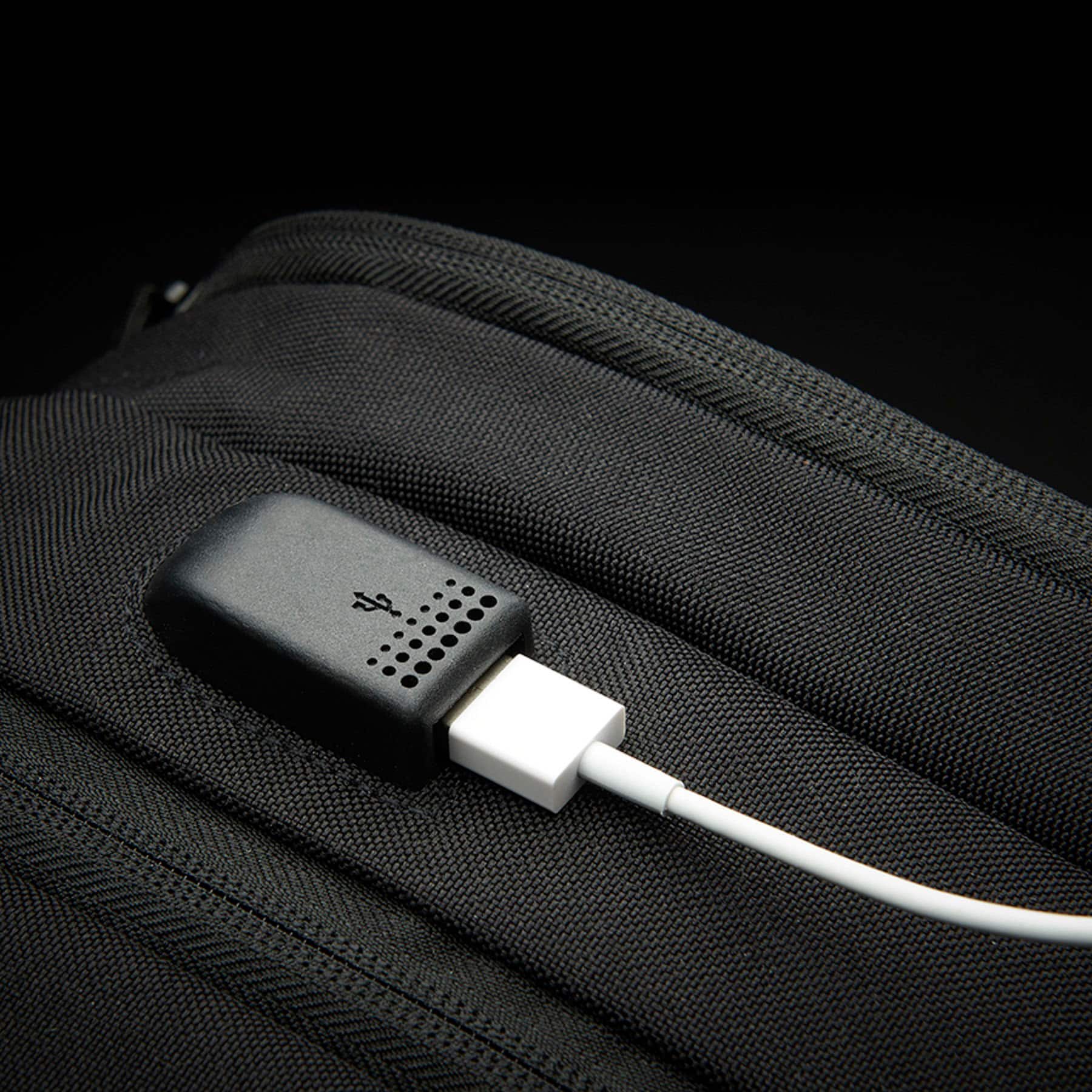 Alt View 18. Solo New York - Re:Define Recycled Backpack - Black.