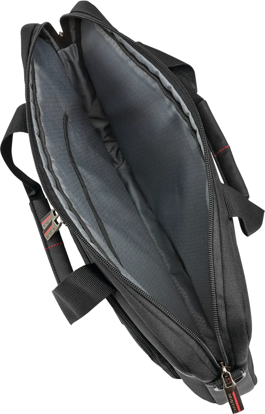Alt View 16. Samsonite - Slim Brief for 17.3" Laptop Laser Pro 2 - Black.