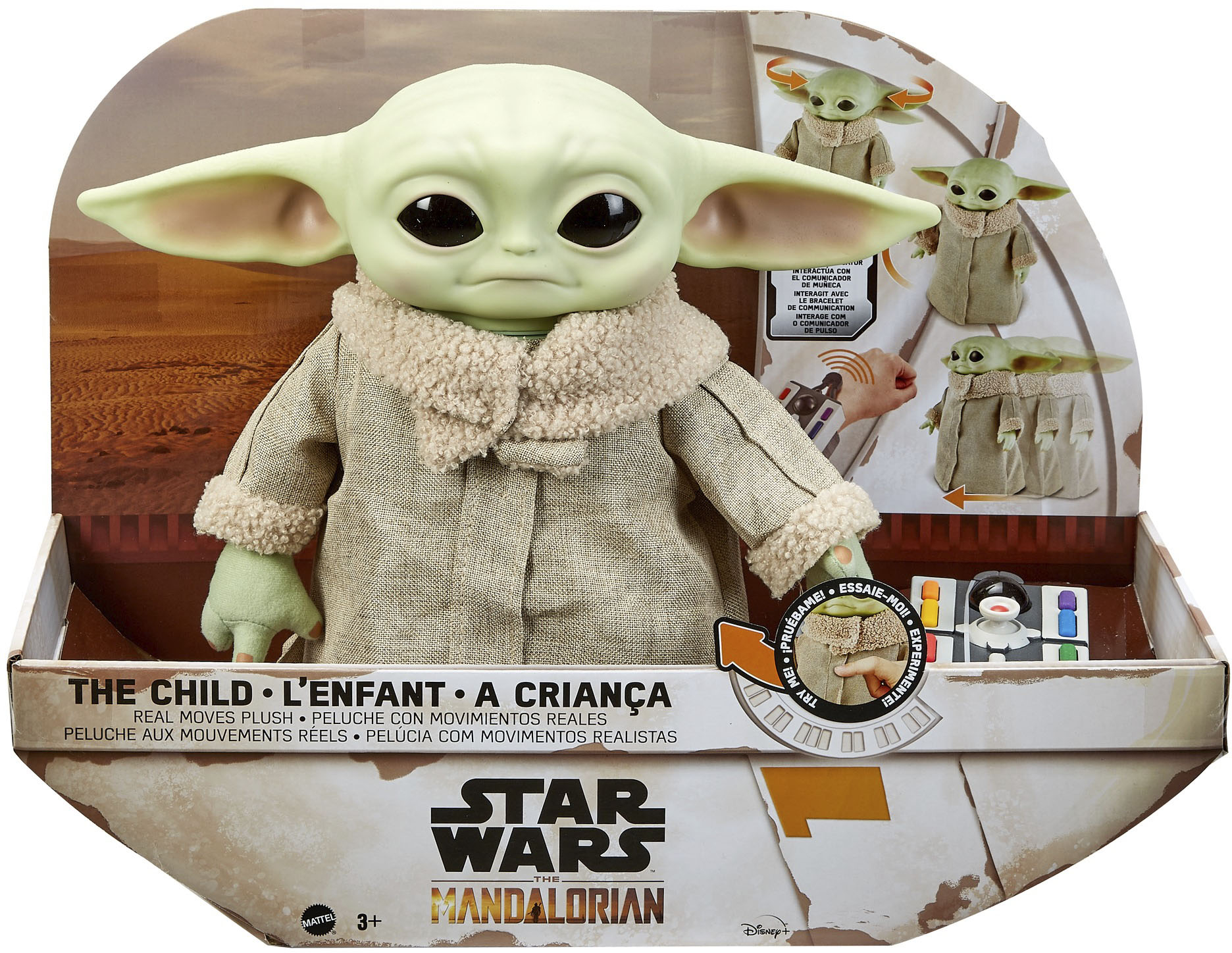 Star Wars Baby Yoda Grogu Mandalorian The Child 8cm Figure Toy Collection  Dolls