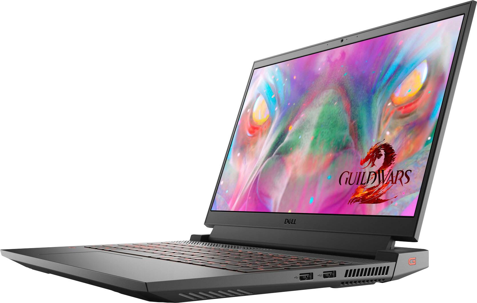 Left. Dell - G15 15.6" FHD 120Hz Gaming Laptop - Intel Core i7 - 16GB Memory - NVIDIA GeForce RTX 3050 - 512GB Solid State Drive.