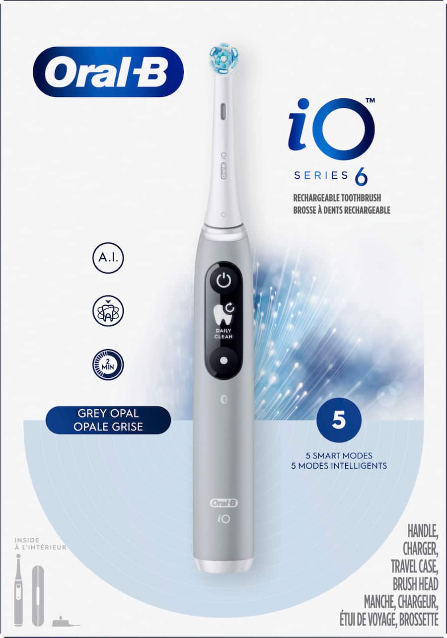 Oral B iO Series 6 Electric Toothbrush with Replacement Oral B iO Series 6 Electric Toothbrush with Replacement