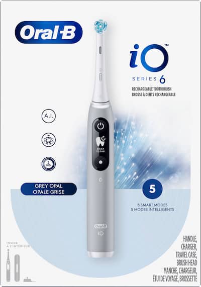 Oral B iO Series 6 Electric Toothbrush with Replacement Brush Head Oral B iO Series 6 Electric Toothbrush with Replacement Brush Head