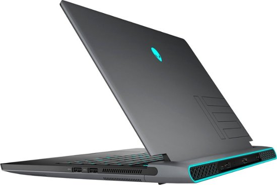 Alt View Zoom 4. Alienware — игровой ноутбук m15 R6 15,6 дюйма с разрешением QHD — Intel Core i7 — 16 ГБ памяти — NVIDIA GeForce RTX 3060 — твердотельный накопитель емкостью 1 ТБ — черный, темная сторона луны.