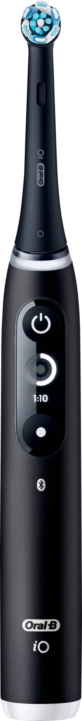 Alt View 11. Oral-B - iO Series 6 Electric Toothbrush with Replacement Brush Head - Black.