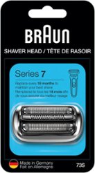 Braun - Series 7 73s Electric Shaver Head for Series 7 shavers - Silver - Alt_View_Zoom_11