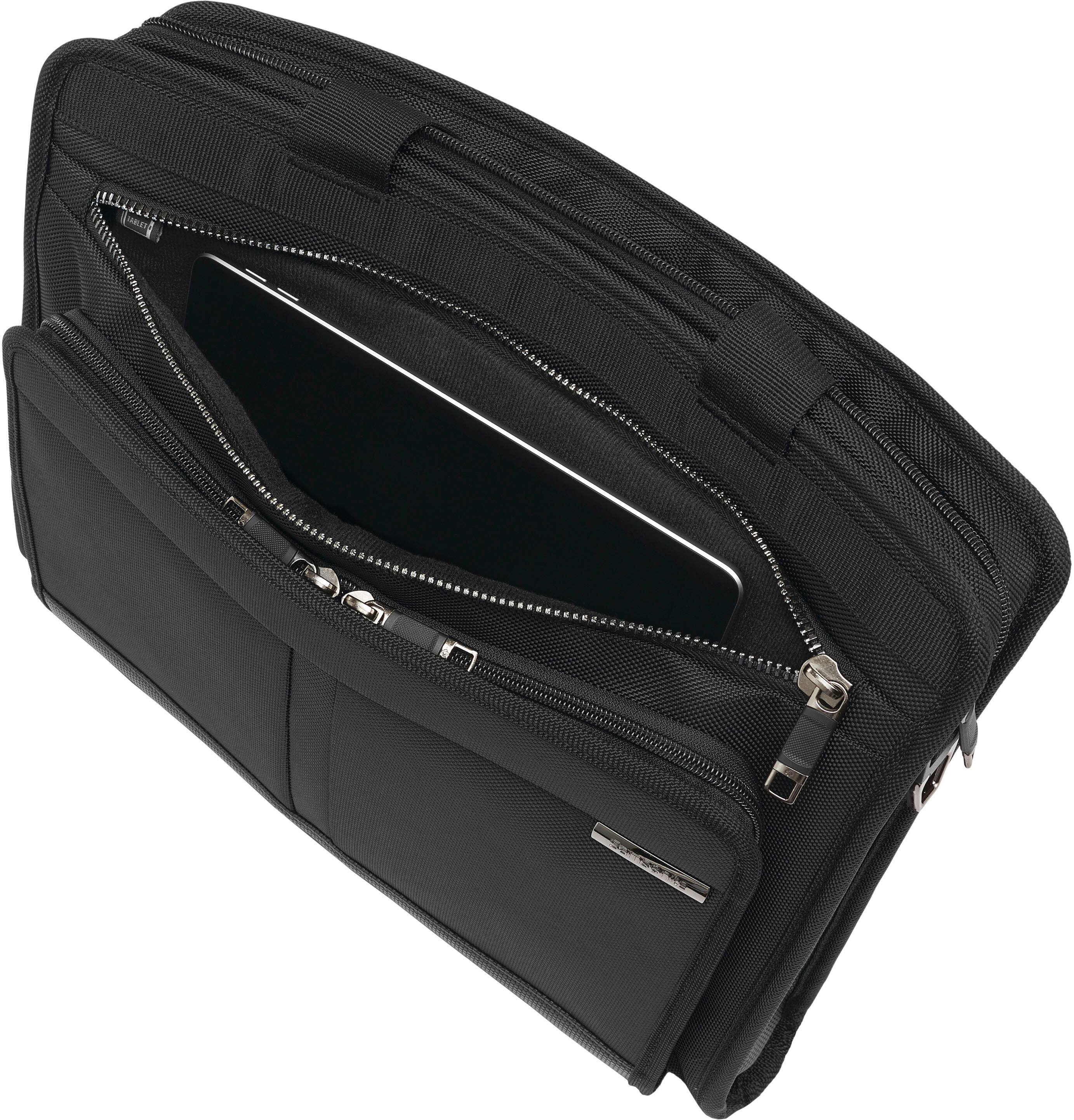 Alt View 26. Samsonite - Brief for 15.6" Laptop Professional Grade 2 - Black.