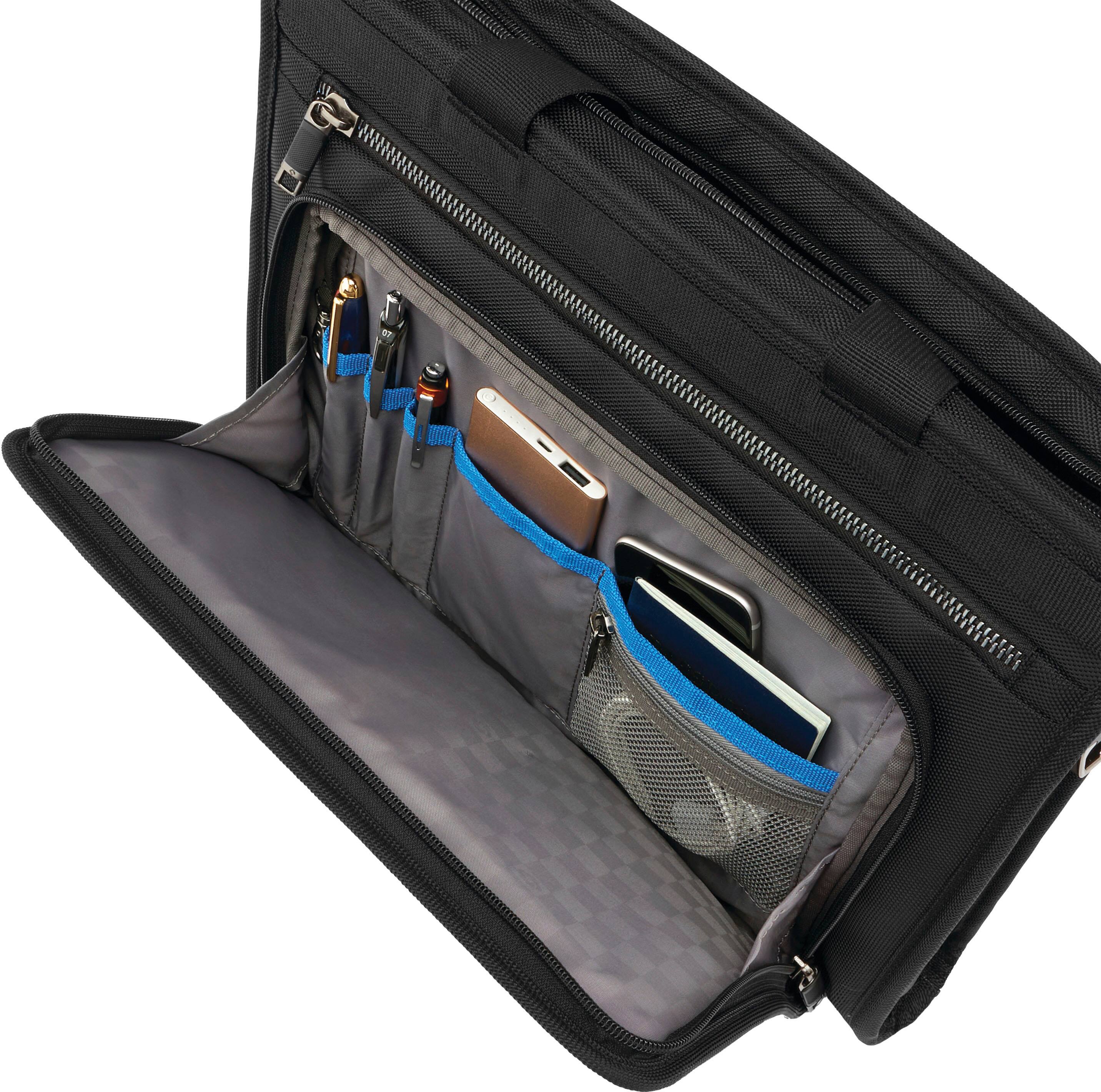 Alt View 30. Samsonite - Brief for 15.6" Laptop Professional Grade 2 - Black.