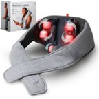 Best Buy: NuvoMed Shiatsu Lumbar & Neck Massage Pillow Black SLM-6