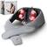 Angle. Sharper Image - Realtouch Shiatsu Massager - Grey.